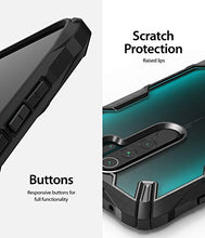 Carica l&#39;immagine nel visualizzatore di Gallery, Ringke Fusion-X Disegnato per Custodia Xiaomi Redmi Note 8 PRO, Black - Ilgrandebazar