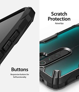 Ringke Fusion-X Disegnato per Custodia Xiaomi Redmi Note 8 PRO, Black - Ilgrandebazar