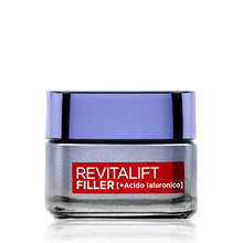 Carica l'immagine nel visualizzatore di Gallery, L'Oréal Paris Crema Viso Giorno Revitalift Filler, Azione Antirughe Rivolumizzante con Acido Ialuronico Concentrato, 50 ml