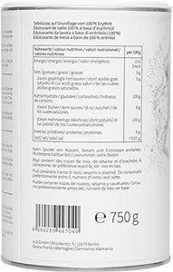nu3 Erythrit Zucchero Eritritolo 750 g - Dolcificante Senza Calorie + Indice... - Ilgrandebazar