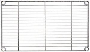 AmazonBasics - Scaffalatura a 3 ripiani, su rotelle, Cromo - Ilgrandebazar