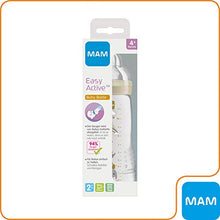 Carica l&#39;immagine nel visualizzatore di Gallery, MAM 67490720 Easy Active Biberon, trasparente, 4+ mesi, 330 ml Trasparente