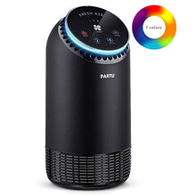 Carica l&#39;immagine nel visualizzatore di Gallery, PARTU Purificatore d&#39;Aria HEPA Filtro con Filtro Aria a Carboni Attivi, Adatto a Casa e Ufficio, Rimuove 99,97% di Allergeni, Fumo, Polvere, Polline, Dander di Pet, Odore, Germi, Muffa, Senza ozono