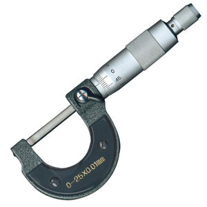 Silverline 282378 Micrometro Esterno, 25 mm