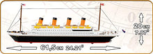 Carica l&#39;immagine nel visualizzatore di Gallery, COBI- Transatlantico Britannico R.M.S. Titanic, Multicolore, 1914A