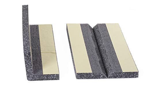 Paraspigoli Di Protezione Per Scaffali - Forma A L, 400mm, Giallo/Nero, Con Bulloni - Foto 3