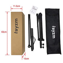 Carica l&#39;immagine nel visualizzatore di Gallery, Rayzm leggio robusto portatile e pieghevole in metallo con borsa da... - Ilgrandebazar