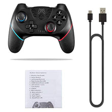 Carica l'immagine nel visualizzatore di Gallery, JinSu Controller Wireless per Nintendo Switch, Switch Console Joypad nero