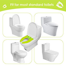 Carica l&#39;immagine nel visualizzatore di Gallery, UPGRADE Gimars Riduttore WC per Bambini/Sedile Antiscivolo Portatile Verde