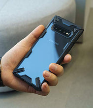 Carica l&#39;immagine nel visualizzatore di Gallery, Ringke Fusion-X Custodia Compatibile con Galaxy S10 Plus (6.4&quot;), Black - Ilgrandebazar
