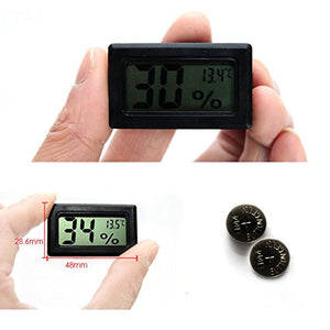 Gosear LCD Digitale Embedded Termometro Igrometro con Sonda Esterna per... - Ilgrandebazar