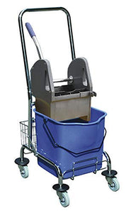 Chiner - Carrello di pulizia professionale, con secchio da 25 l e pressa... - Ilgrandebazar