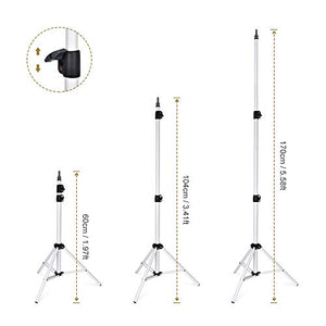 UTEBIT Cavalletto da 1,7 m con vite filettata 1/4 per...