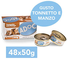 Carica l&#39;immagine nel visualizzatore di Gallery, Adoc - Cibo Umido per Gatti Adulti con Ingredienti Naturali Tonnetto con...