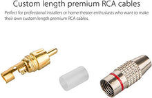 Carica l'immagine nel visualizzatore di Gallery, RUNCCI-YUN Connettore RCA Maschio,Audio/Video RCA,Connettori RCA...