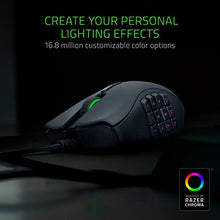 Carica l&#39;immagine nel visualizzatore di Gallery, Razer Naga Trinity MOBA/MMO, Mouse da gioco, 3 Pannelli Laterali...