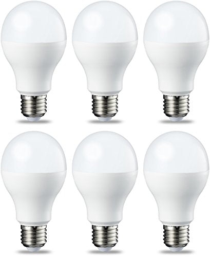 AmazonBasics Lampadina LED E27, 14W Confezione da 6, Bianco Caldo - Ilgrandebazar