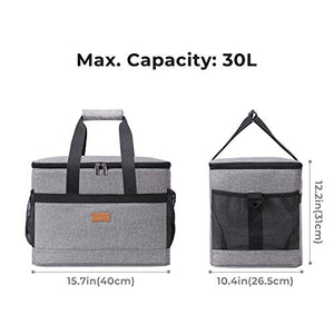 Lifewit 30 Litri Borsa Termica Porta Pranzo Frigo Isoterma per 30L