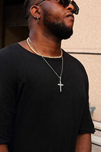 Carica l&#39;immagine nel visualizzatore di Gallery, Mcsays gioiello hip-hop, catena dorata a maglia cubana con ciondolo a Silver - Ilgrandebazar