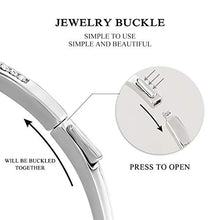Carica l&#39;immagine nel visualizzatore di Gallery, SNZM Bracciale Oro Rosa per Donna Bracciali Regolabili con Cristalli... - Ilgrandebazar