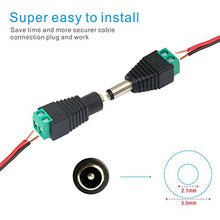 Carica l'immagine nel visualizzatore di Gallery, Connettore DC, Faittoo 10 Maschio + 10 Femmina 5.5mm x 2.1mm 12V Barrel... - Ilgrandebazar