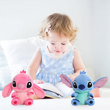 Carica l'immagine nel visualizzatore di Gallery, BESTZY 2pcs Stitch Giocattoli di Peluche Stitch Peluche Doll Simpatici Giocattoli di Peluche Bambole Peluche per Bambini Ragazzi e Ragazze Regali di Compleanno per Bambini 20cm