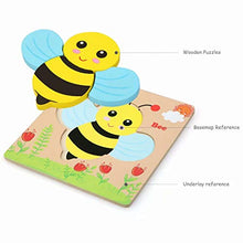 Carica l'immagine nel visualizzatore di Gallery, Afufu Puzzle in Legno, Giochi Bambini 1 2 3 4 Anni, Animali Da Fattoria
