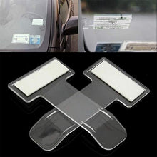 Carica l&#39;immagine nel visualizzatore di Gallery, Yongbest Porta Biglietti di Parcheggio,12 Pezzi Adesive Trasparenti 12 PCS - Ilgrandebazar