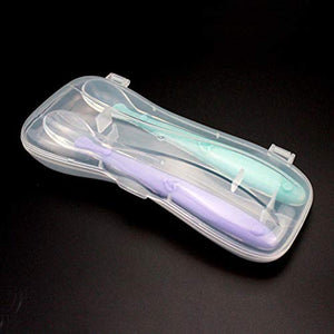 SUPVOX Cucchiai Silicone Morbido Cucchiaino Svezzamento per Neonato Bambini... - Ilgrandebazar