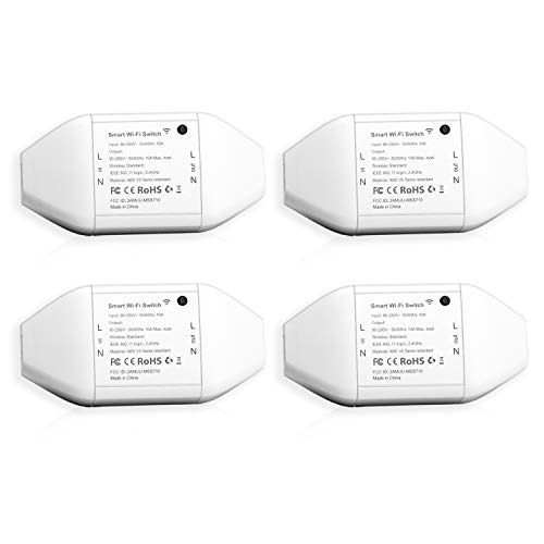 Interruttore Smart Switch Wifi Intelligente Relé Wireless Universale,...