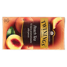 Carica l&#39;immagine nel visualizzatore di Gallery, Twinings - Tè nero, aromatizzato alla pesca - 50 g