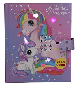 Depesche 10855 - Diario con codice, Effetti sonori e Luminosi, Multicolore