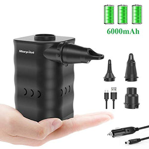 morpilot Pompa d'Aria Elettrica Senza Fili,12V DC/USB Ricarica,...