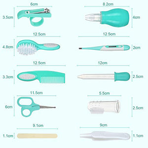 Lictin Set per la Cura del Bambino - Bellezza Neonato – Termometro,... - Ilgrandebazar
