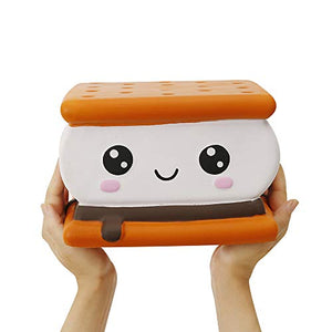 Anishor 7,9 Pollici Squishies Jumbo Smore Kawaii Soft Slow Rising Cibo... - Ilgrandebazar