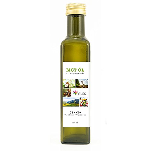 mituso MCT Oil, Premium Quality, 1 confezione (1x 250ml)