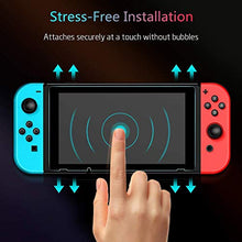 Carica l'immagine nel visualizzatore di Gallery, Flysee Vetro Temperato per Nintendo Switch 2019, [2 2019