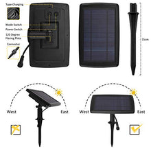 Carica l'immagine nel visualizzatore di Gallery, VOKSUN Catena Luminosa Solare, 25+1 LED 7.6M/24.9Ft Impermeabile IP44 Luci...