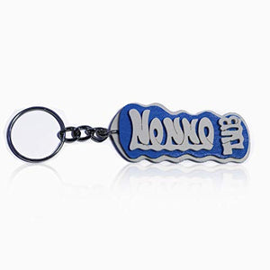 Portachiavi in legno fatto a mano personalizzato con la scritta Nonno TVB,... - Ilgrandebazar