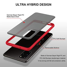 Carica l'immagine nel visualizzatore di Gallery, YATWIN Serie Antiurto, Cover Compatibile per Samsung Galaxy S20 Plus, Rosso