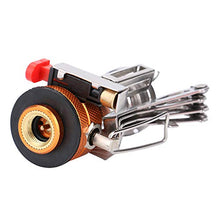 Carica l'immagine nel visualizzatore di Gallery, Reehut Fornello da Campeggio Ultraleggero, Portatile, Arancio - 1 Pezzo