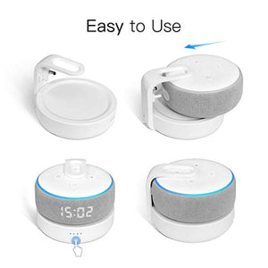 Base batteria per Dot 3rd Generation & Smart Speakers, GGMM D3 Battery...