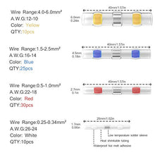 Carica l&#39;immagine nel visualizzatore di Gallery, Sopoby 210 Pezzi Connettori Termoretraibili Saldanti,Preciva Guaine 210pcs - Ilgrandebazar