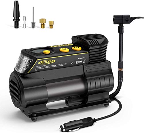 AUTLEAD C2 Compressore Portatile per Auto, 40L/Min 12V d'Aria... - Ilgrandebazar