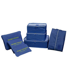 Carica l'immagine nel visualizzatore di Gallery, Cooja Organizer Valigie Borsa Packing Cube, Set di 7 Blu Scuro 7