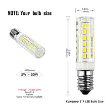Carica l&#39;immagine nel visualizzatore di Gallery, Lampadina LED E14 Kakanuo 5W Equivaleni a 50W Bianco Freddo 6000K 450LM...