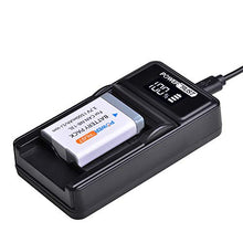 Carica l&#39;immagine nel visualizzatore di Gallery, PowerTrust NB-13L NB-12L - Caricabatterie USB LED per fotocamera Canon...