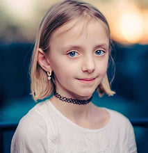 Carica l&#39;immagine nel visualizzatore di Gallery, Adramata Set di 4 Orecchini a cerchio pendenti da donna Oro Rosa - Ilgrandebazar