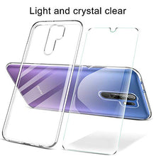 Carica l'immagine nel visualizzatore di Gallery, iBetter per Xiaomi Redmi 9 Cover + Pellicola Protettiva in Vetro Trasparente