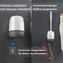 Carica l&#39;immagine nel visualizzatore di Gallery, AMAYGA Scopino,Scopino e Supporto per Toilette,Set di Spazzole WC in...